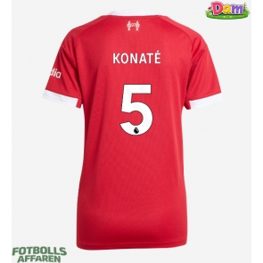 Liverpool Ibrahima Konate #5 Hemmatröja Kvinnor 2025-26 Kortärmad